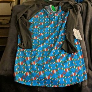 3/4 sleeve lularoe shirt size 2xl